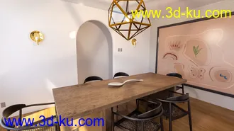 3D打印模型Nostalgic Kitchen的图片