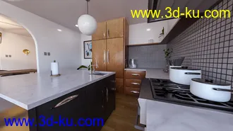 3D打印模型Nostalgic Kitchen的图片