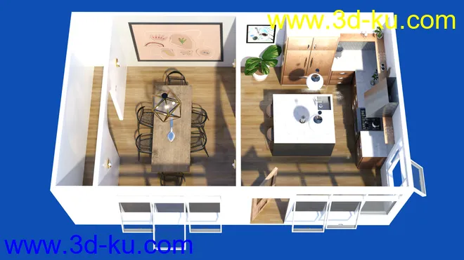 Nostalgic Kitchen模型的图片8