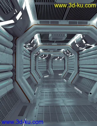 3D打印模型Novarship Corridor的图片