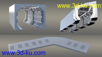 3D打印模型Novarship Corridor的图片