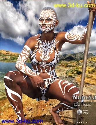 3D打印模型Numala for Genesis 3 Female的图片