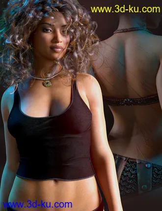 3D打印模型Nyala HD for Genesis 8 Female的图片