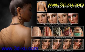 Nyala HD for Genesis 8 Female模型的图片17
