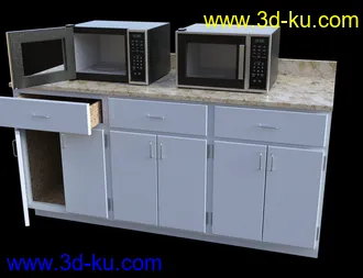 3D打印模型Office Break Room的图片