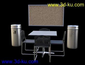 3D打印模型Office Break Room的图片