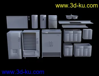 3D打印模型Office Break Room的图片