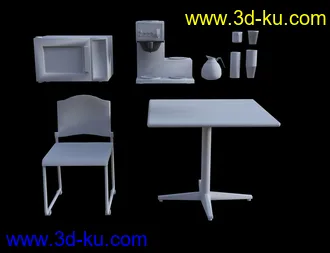 3D打印模型Office Break Room的图片