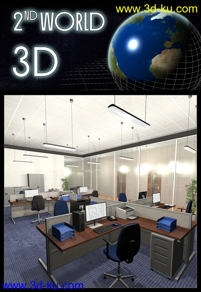 Office floor模型的图片1