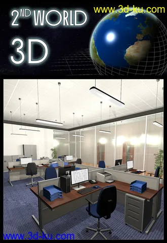 3D打印模型Office floor的图片