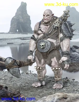 3D打印模型Ogre Armor for Ogre HD的图片