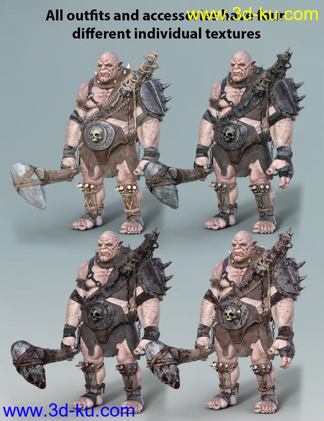 Ogre Armor for Ogre HD模型的图片4