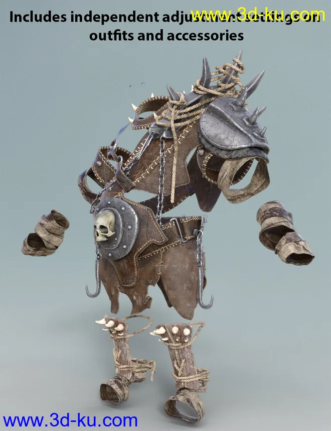 Ogre Armor for Ogre HD模型的图片6
