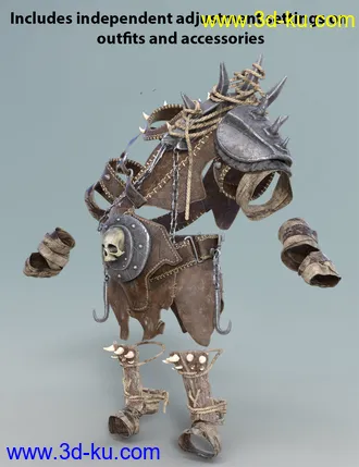 3D打印模型Ogre Armor for Ogre HD的图片