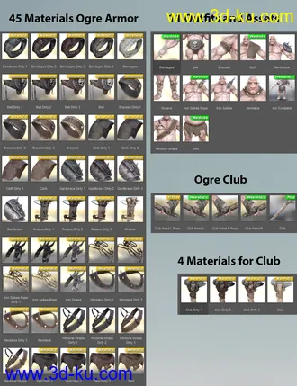 3D打印模型Ogre Armor for Ogre HD的图片