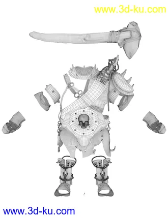 3D打印模型Ogre Armor for Ogre HD的图片