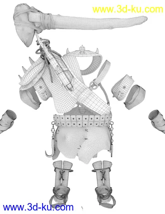 3D打印模型Ogre Armor for Ogre HD的图片