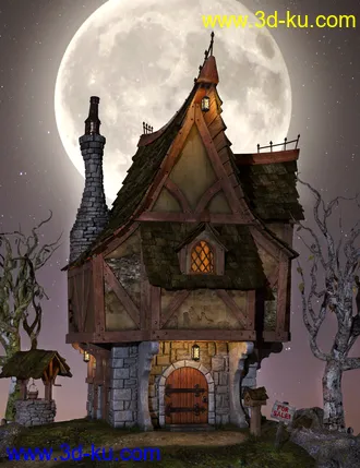 3D打印模型Old Crone's Home的图片