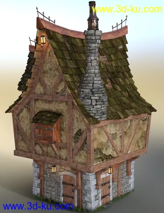 3D打印模型Old Crone's Home的图片