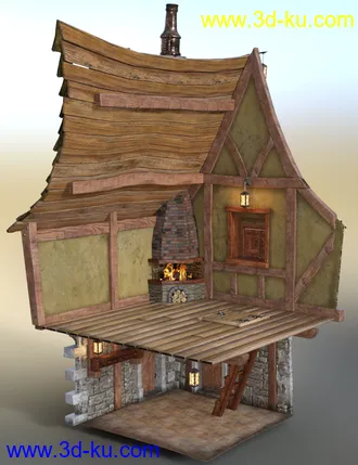 3D打印模型Old Crone's Home的图片