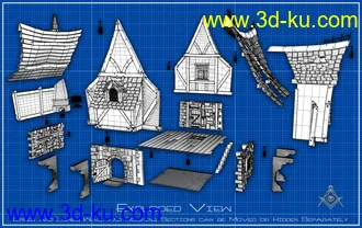 3D打印模型Old Crone's Home的图片
