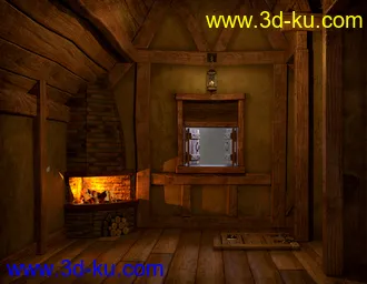 3D打印模型Old Crone's Home的图片