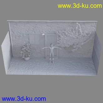 3D打印模型Old House的图片
