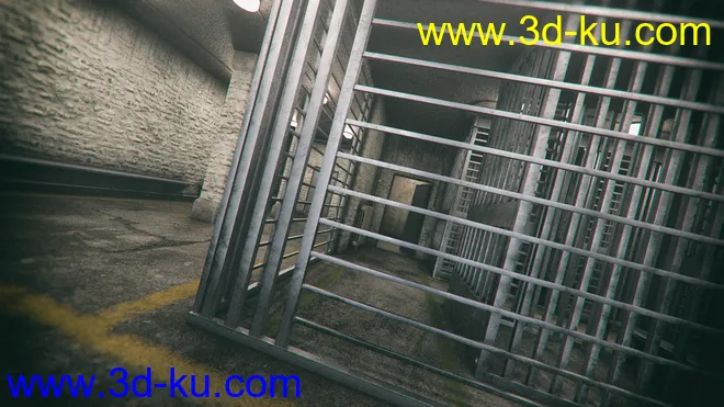 Old Prison Cells模型的图片4