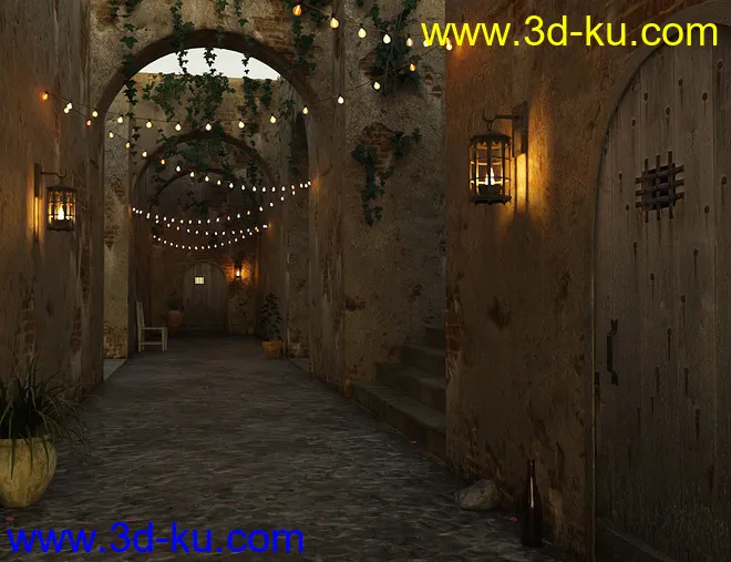Old Town Alley模型的图片7
