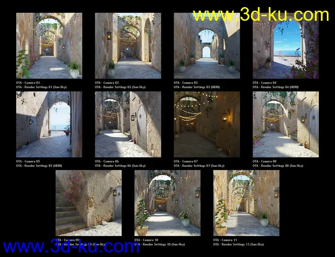 Old Town Alley模型的图片11