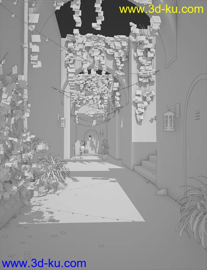 Old Town Alley模型的图片14