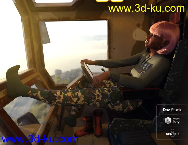 Operation - Sci-fi Rover Excursion模型的图片8
