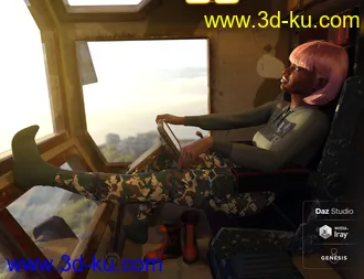 3D打印模型Operation - Sci-fi Rover Excursion的图片