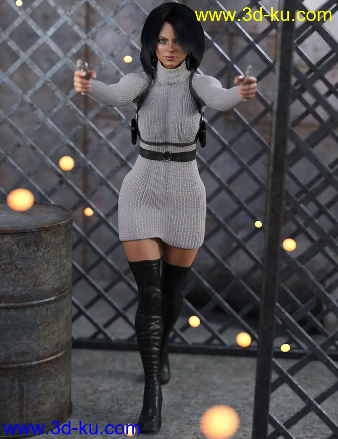 Operation Arrowhead Spy Kit for Genesis 8 Female模型的图片4