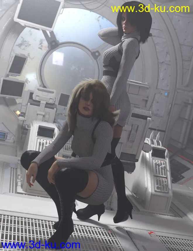 Operation Arrowhead Spy Kit for Genesis 8 Female模型的图片5