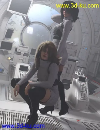 3D打印模型Operation Arrowhead Spy Kit for Genesis 8 Female的图片