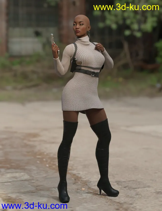 Operation Arrowhead Spy Kit for Genesis 8 Female模型的图片6