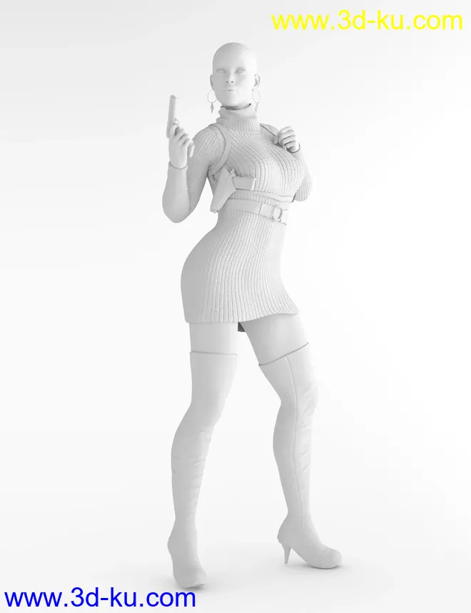 Operation Arrowhead Spy Kit for Genesis 8 Female模型的图片8