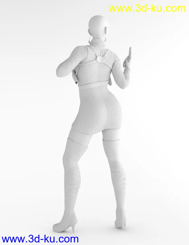 Operation Arrowhead Spy Kit for Genesis 8 Female模型的图片9