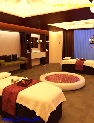 3D打印模型Opulent Spa的图片