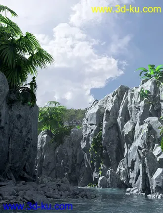 3D打印模型Orestes Iray HDRI Skydomes - Hazy Afternoon的图片