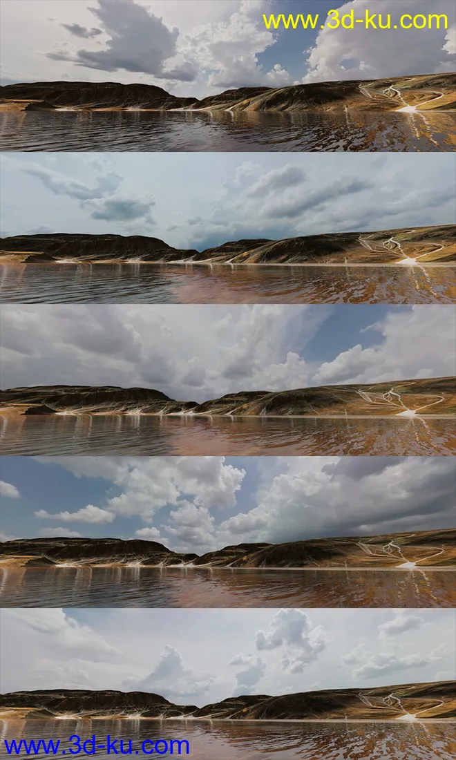 Orestes Iray HDRI Skydomes - Hazy Afternoon模型的图片10