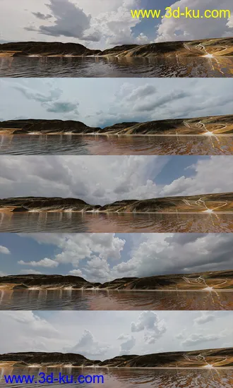3D打印模型Orestes Iray HDRI Skydomes - Hazy Afternoon的图片