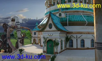 3D打印模型Oriana Pavillion的图片