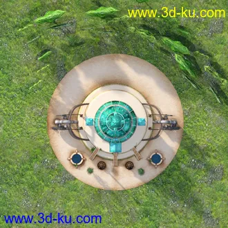3D打印模型Oriana Pavillion的图片