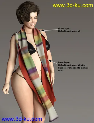 3D打印模型Oso Janus Double Sided Shader Merchant Resource for Iray的图片