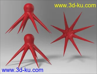 3D打印模型OTTO - The Mad Octopus的图片