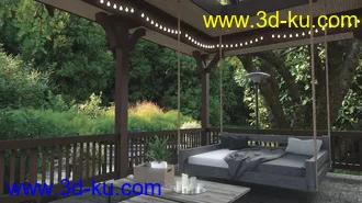3D打印模型Outdoor Deck的图片