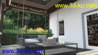 3D打印模型Outdoor Deck的图片