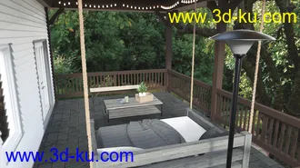 3D打印模型Outdoor Deck的图片